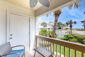 Condo, Multiple Beds, Pool Access, Garden View (Beachside Bliss) | View from room - Modern/oceanview/pickleball/pool/beach Access (St. Augustine)