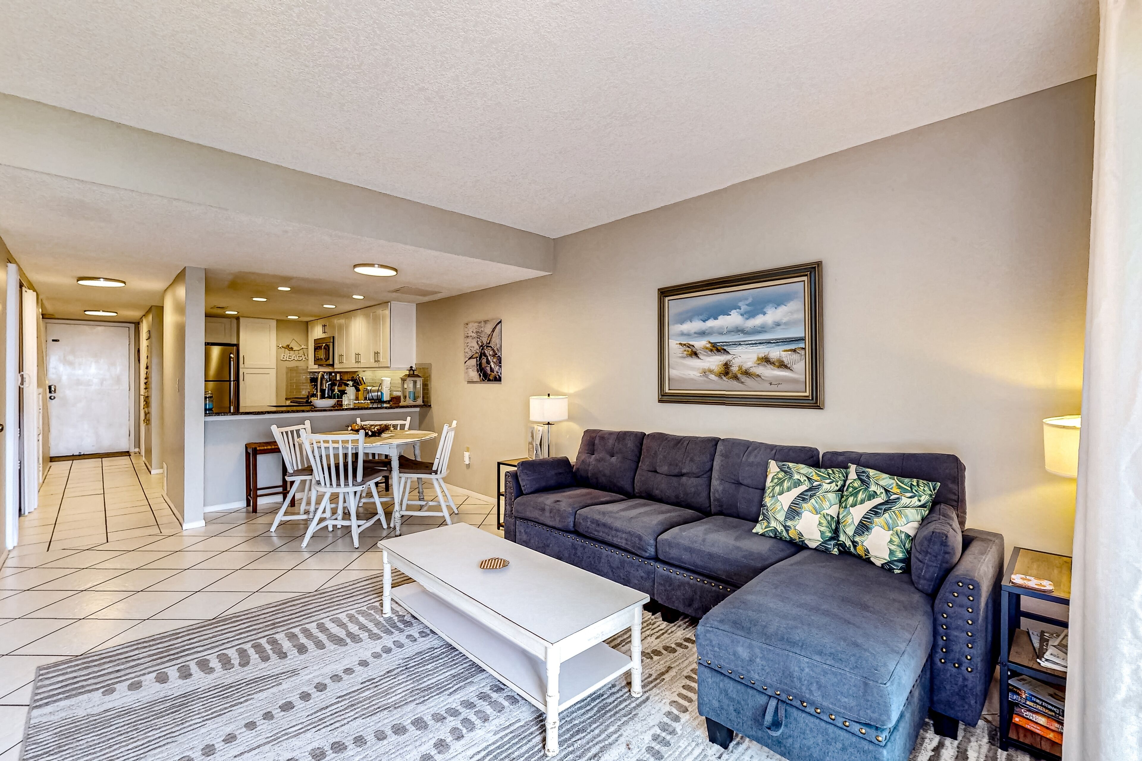 Condo, Multiple Beds, Pool Access, Garden View (Beachside Bliss) | Living area