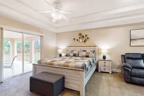 4 habitaciones, decoración personalizada y muebles diferentes 