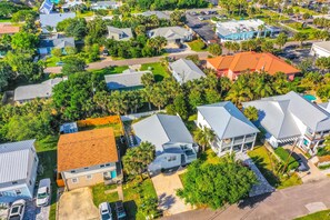 Aerial view - Inviting Beach House - Walk to Beach, Shopping & Dining (St. Augustine)