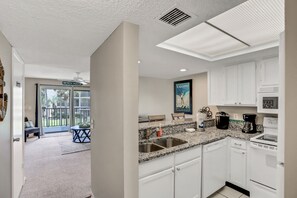 Apartment, Multiple Beds, Pool Access, Ocean View (Dolphin Cove of Ocean Villas) | Private kitchen - Ocean-view Condo With 2 Pools, Beach Access & Private Lanais (St. Augustine)