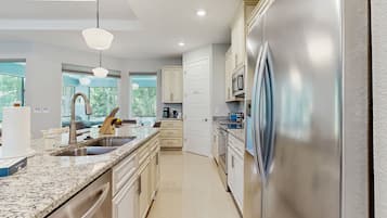 Rumah, Beberapa Tempat Tidur, patio, pemandangan kebun (Casa Campo) | Dapur pribadi | Meja makan