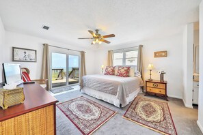 House, Multiple Beds, Patio, Ocean View (Vilano's Edge Unit A) - Oceanfront Condo With Private Beach Access in a Perfect Location (St. Augustine)