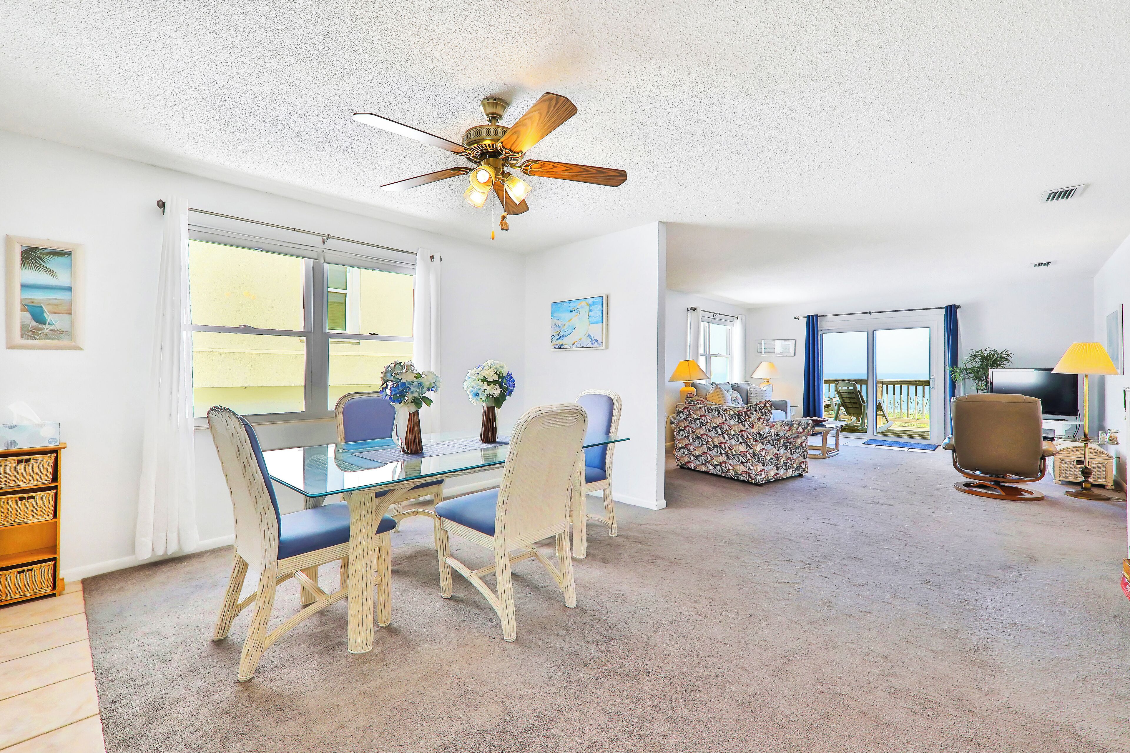 House, Multiple Beds, Patio, Ocean View (Vilano's Edge Unit A) | Interior