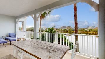 Condo, Multiple Beds, Hot Tub (A Wave From It All) | Outdoor dining