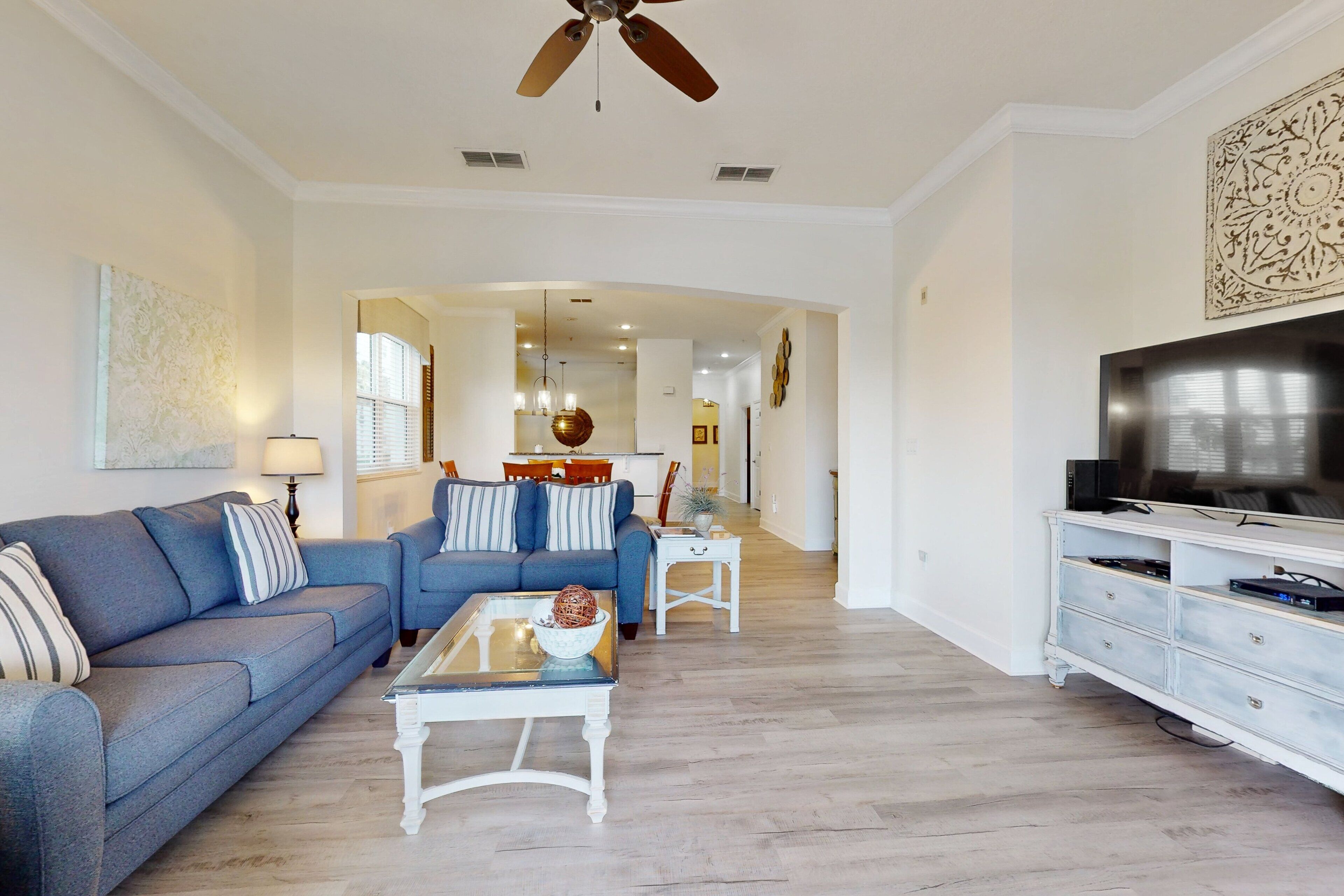 Condo, Multiple Beds, Hot Tub (A Wave From It All) | Living area