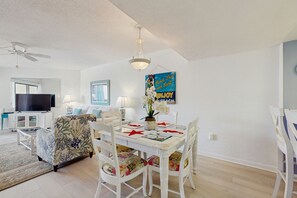 Condo, Multiple Beds, Patio, Beach View (Surf in STA) - Oceanview Condo With Beach Access, Pool, Tennis Courts and Private Patio (St. Augustine)