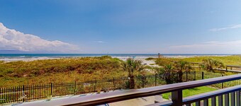 Oceanview Condo With Pool, Beach Access, Jetted Tub, W/d, & AC