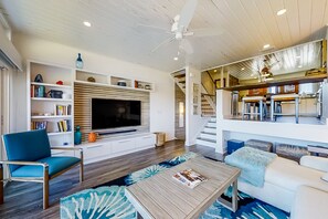 Hus, flere senger, terrasse, strandutsikt (Sandpiper 95096) | Oppholdsområde