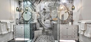 Condo, Multiple Beds, Hot Tub, Ocean View (Oceanaire at Cinnamon Beach) | Bathroom | Towels - Oceanaire at Cinnamon Beach Luxury Oceanfront Villa!two Resort Pools Resort Amenities! (Palm Coast)