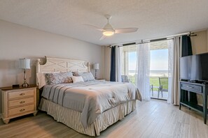 Condo, Multiple Beds, Patio, Ocean View (Sand Dollar II - 103) - Oceanfront Condo With Beach Access, Patio, Outdoor Pools, Tennis Court, W/d, AC (St. Augustine)