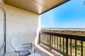 Condo, Multiple Beds, Balcony, Ocean View (Ocean Waves Cove) | View from room - Oceanfront Condo With Resort Amenities, Beach Access and Pool (St. Augustine)