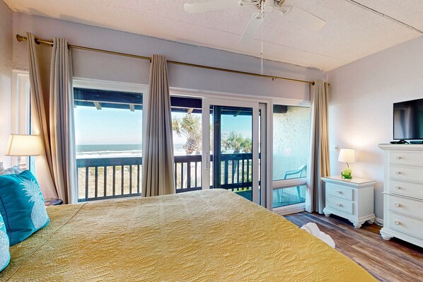 Condo, Multiple Beds, Balcony, Ocean View (Ocean Waves Cove) - Oceanfront Condo With Resort Amenities, Beach Access and Pool (St. Augustine)