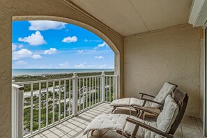 View from room - Oceanfront, Gated Community Townhome With Private W/d, Beach & Pool Access (Fernandina Beach)