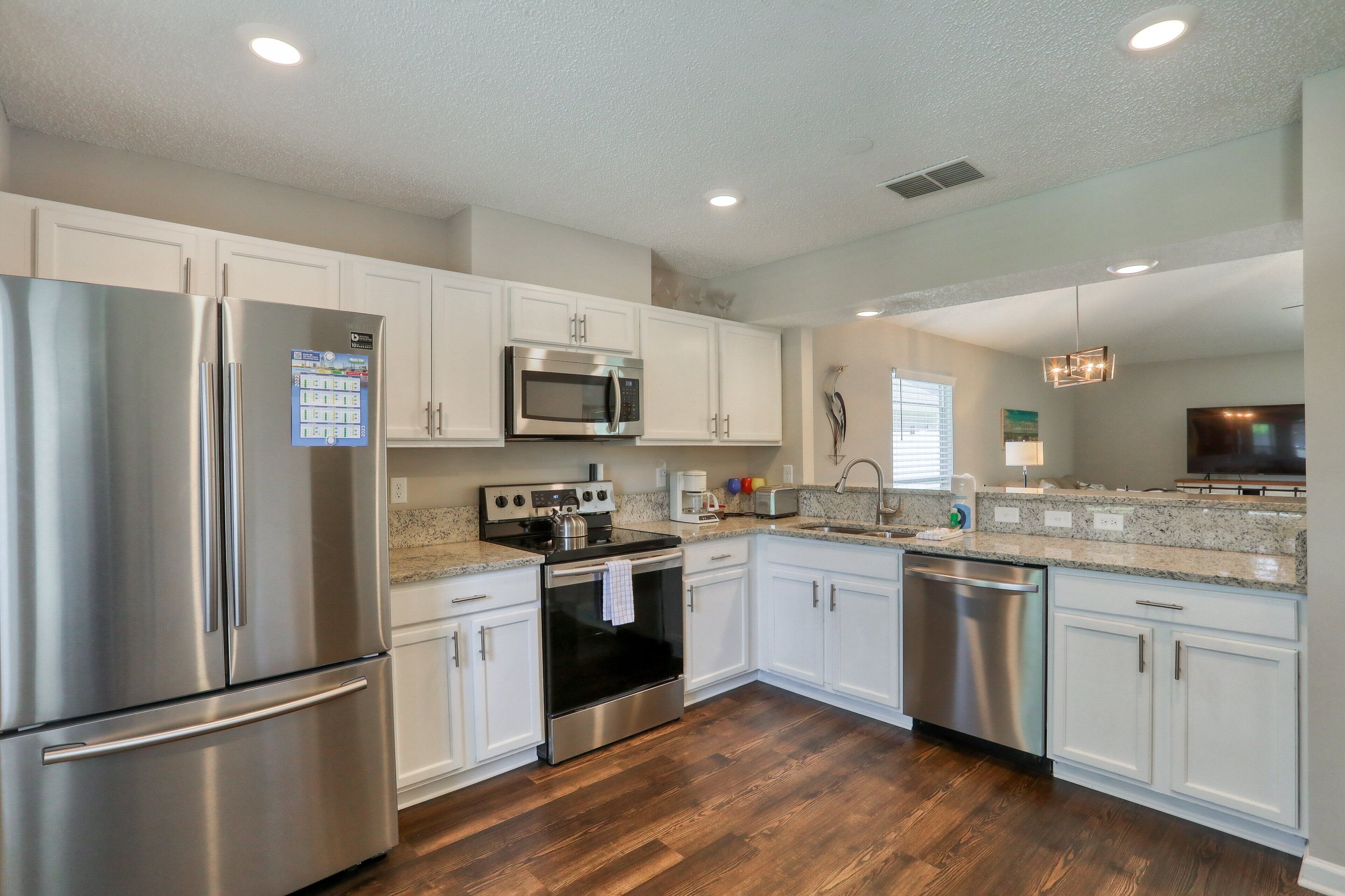 Nhà, 2 giường cỡ queen, sân hiên, quang cảnh vườn (Hawkins Cove) | Bếp riêng