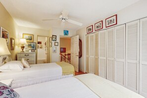 Condo, Multiple Beds, Patio, Pool View (2050 Beach Wood) | 3 bedrooms, individually decorated, individually furnished, bed sheets - Spacious 3br/3ba Dog-friendly Condo With Pool - Fernandina Beach Access (Fernandina Beach)