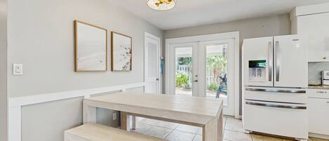 House, Multiple Beds, Pool Access, Pool View (Buddha's Surf Shack) | Private kitchen