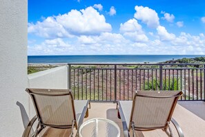 View from room - Renovated Condo With Easy Beach Access, Balcony, Pool & Spectacular Ocean Views (Fernandina Beach)