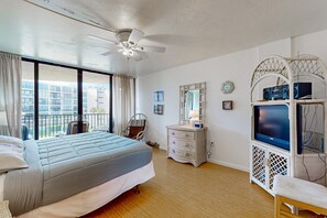 Condo, Multiple Beds, Balcony (Captains' Quarters Condo Unit 317) - Oceanfront Condo w/ Private Balcony & Stunning View - Boardwalk to Beach (St. Augustine)