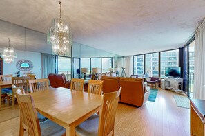 Condo, Multiple Beds, Balcony (Captains' Quarters Condo Unit 317) | 2 bedrooms, individually decorated, individually furnished, bed sheets - Oceanfront Condo w/ Private Balcony & Stunning View - Boardwalk to Beach (St. Augustine)