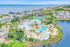 Exterior - Oceanview Condo With Resort Amenities, Balcony and Private Beach Access (Palm Coast)