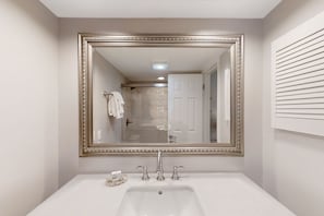Condo, Multiple Beds, Balcony, Garden View (3055 Club Villas) | Bathroom | Towels - Sea Marsh Retreat Condo in Fernandina Beach in a Gated Community (Fernandina Beach)