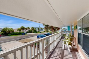 View from room - Ocean-view Hideaway Steps to Beach Snowbird Availability (Fernandina Beach)