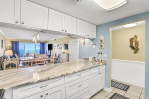 Interior - Ocean-view Condo With a Scenic Balcony & W/D - Pool and Beach Access (Fernandina Beach)