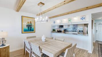 Condo, Multiple Beds, Patio, Ocean View (302 Atlantis on Amelia) | 2 bedrooms, individually decorated, individually furnished