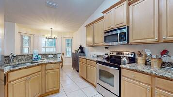 House, Multiple Beds, Pool Access, Pool View (Porpoiseful Living) | Private kitchen