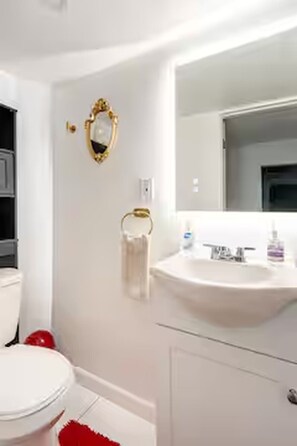 Shower, hair dryer