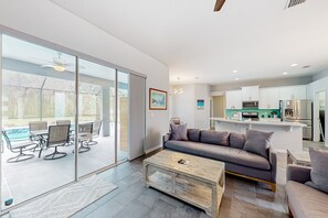 Interior - Updated Home With Private Pool, Patio, Central AC, & W/D (Palm Coast)