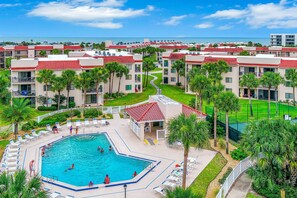 Pool - Third Floor Condo With Shared Pool, Free Wifi, Central AC, & Shared Tennis (St. Augustine)