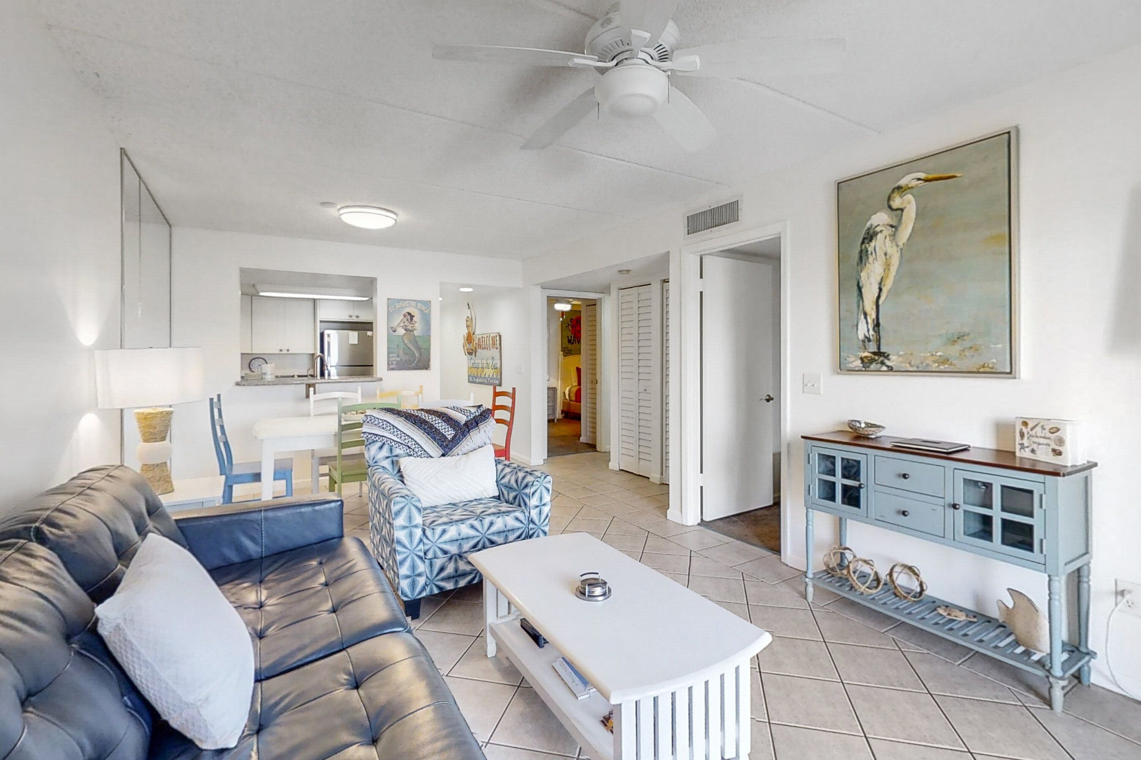 Condo, Multiple Beds, Pool Access, Pool View (St Aug Ocean and Racquet 2103) | Living area