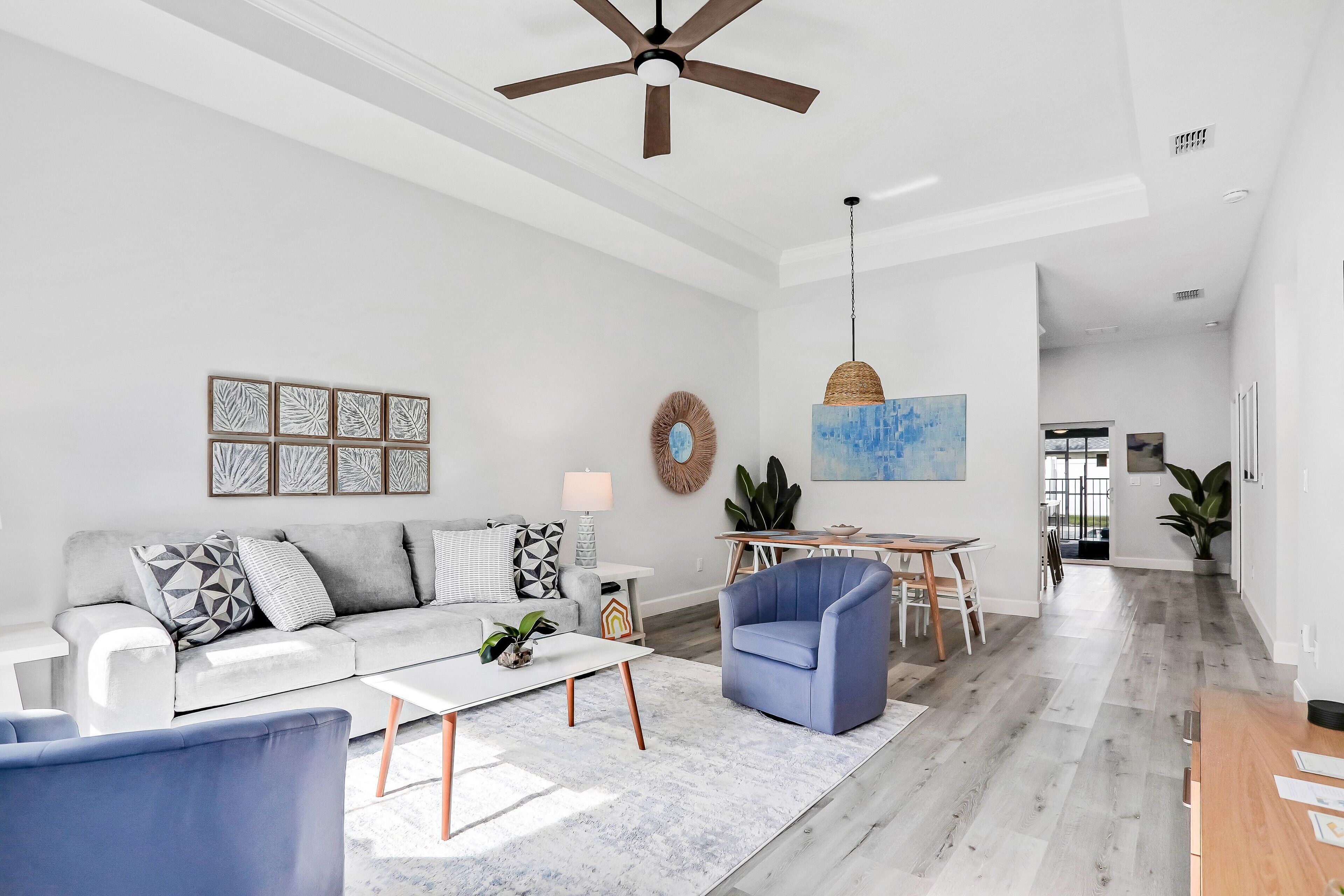 House, Multiple Beds, Pool Access, Pool View (SeaBreeze Villas A & B) | Living area