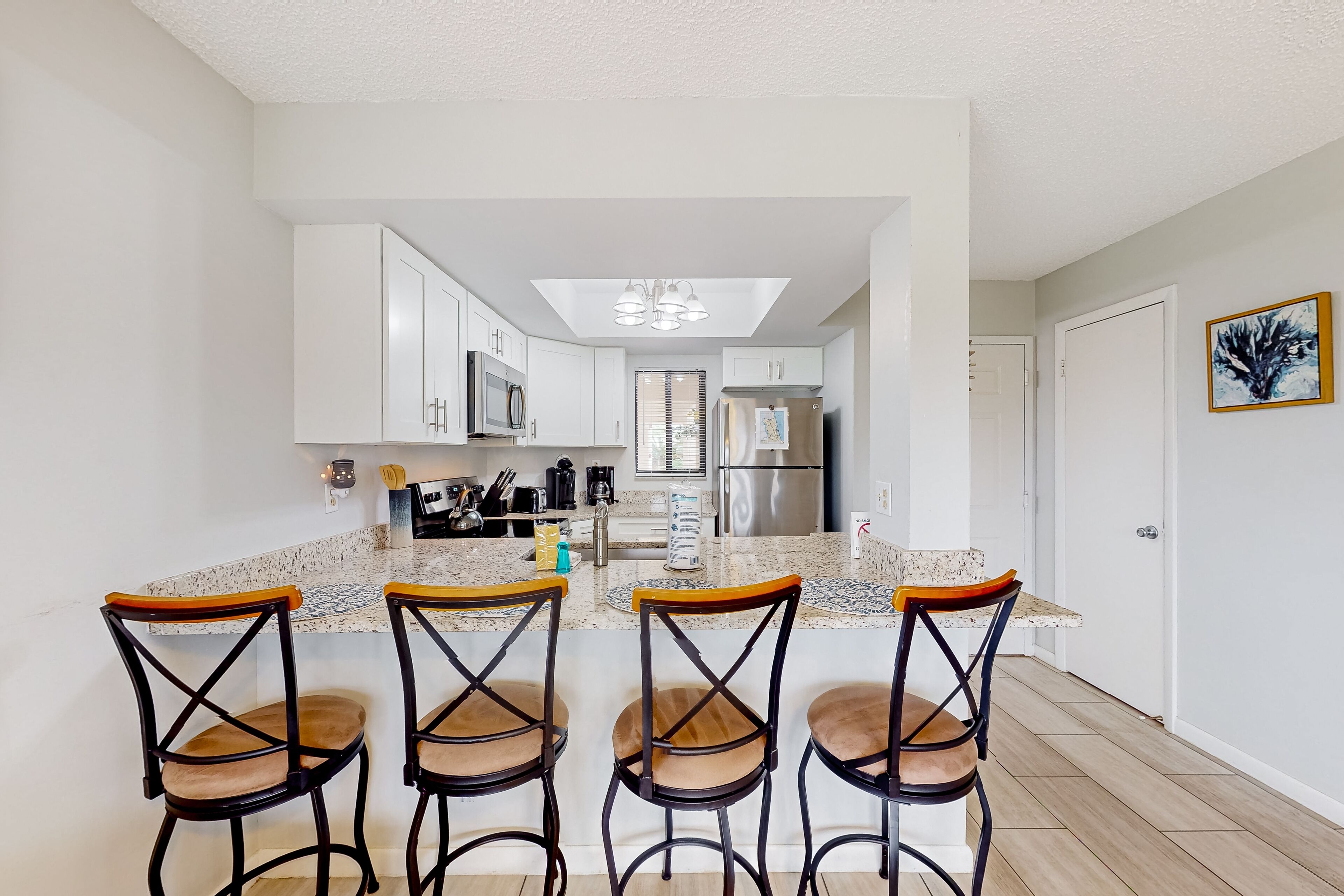 Condo, 1 Queen Bed with Sofa bed, Patio, Garden View (The Shimmering Palm) | Private kitchen