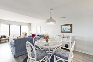 Condo, 1 King Bed with Sofa bed, Patio, Pool View (C114 Amelia Surf and Racquet) - Third-floor Oceanfront Condo With Balcony, W/d, Pool & Tennis (Fernandina Beach)