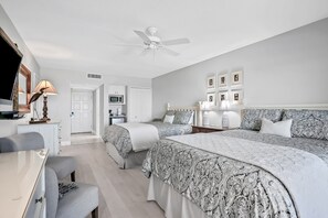 Condo, 2 Queen Beds, Patio, Ocean View (1851 Turtle Dunes) - Turtle Dunes Ocean Front Studio Condo on Amelia Island Plantation (Fernandina Beach)