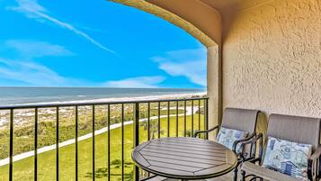 Appart'hôtel, 2 grands lits, patio, vue océan (1851 Turtle Dunes) | Vue de la chambre