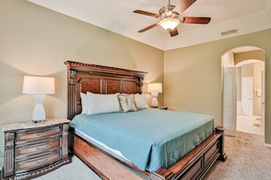 3 habitaciones, decoración personalizada y muebles diferentes 