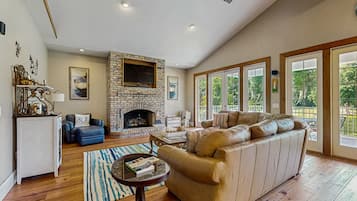 House, Berbilang Katil, Patio, Golf View (Restful Adventure On The Coast) | Ruang tamu