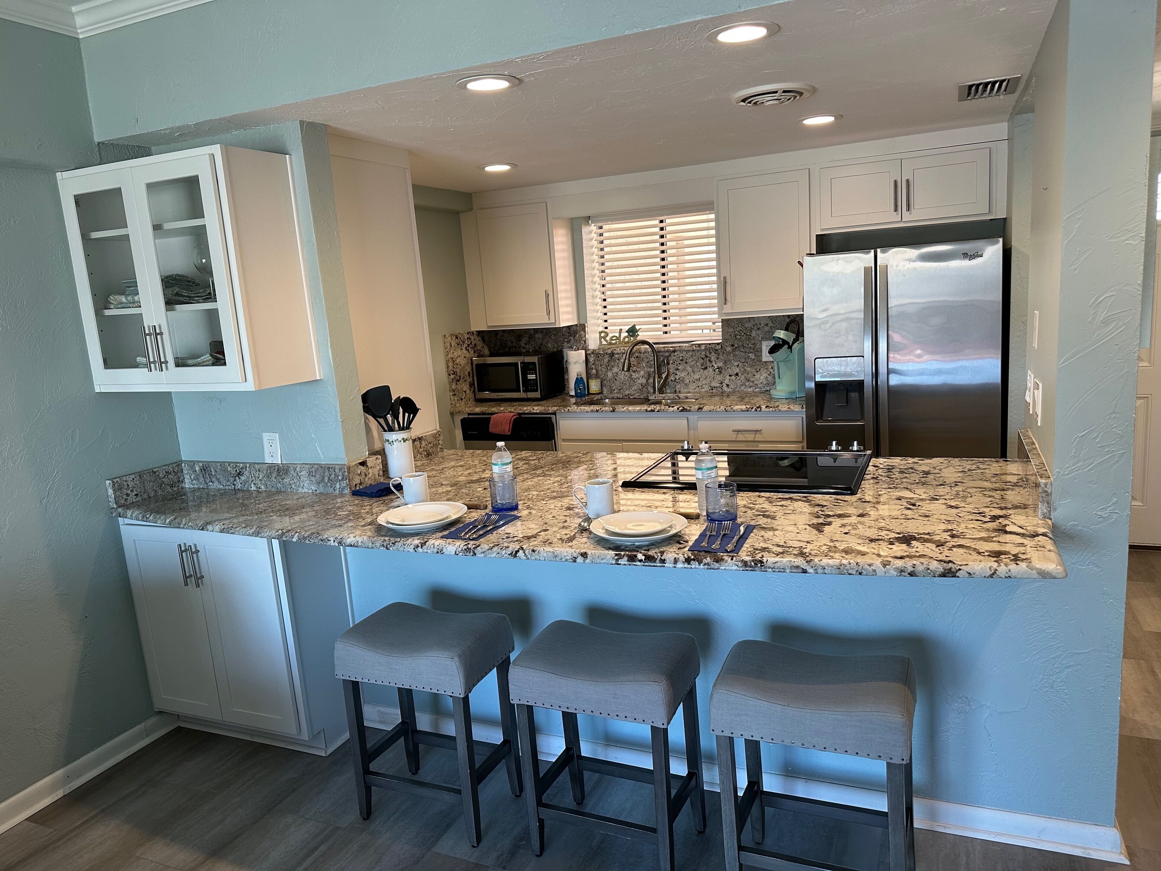 Condo, 1 King Bed, Pool Access, Ocean View (Sandpiper Beachfront Condo ) | Private kitchen