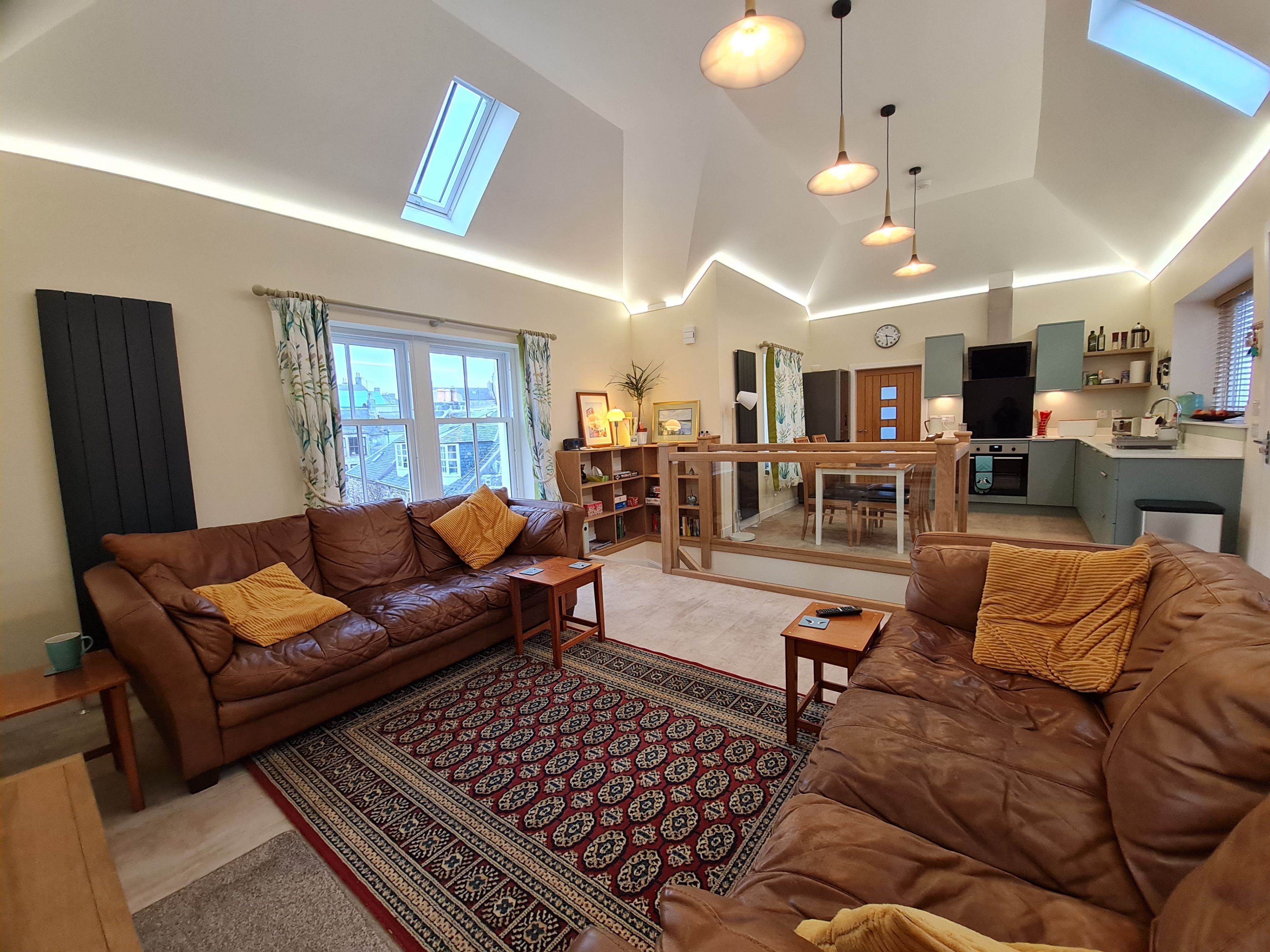 Smart TV, DVD player, books