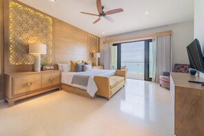 2 bedrooms, iron/ironing board, WiFi, bed sheets - Vistamar Suite | Family Friendly in Puerta Cortes (La Paz)