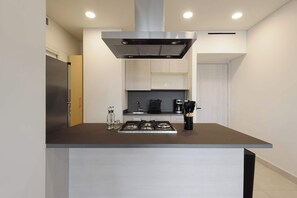 Fridge, microwave, stovetop, toaster - Magnifico Nuevo Departamento a Pasos de Polanco (Ciudad de México)
