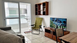 Family Apartment | Living area - Residencial Vogue  (Praia Grande)