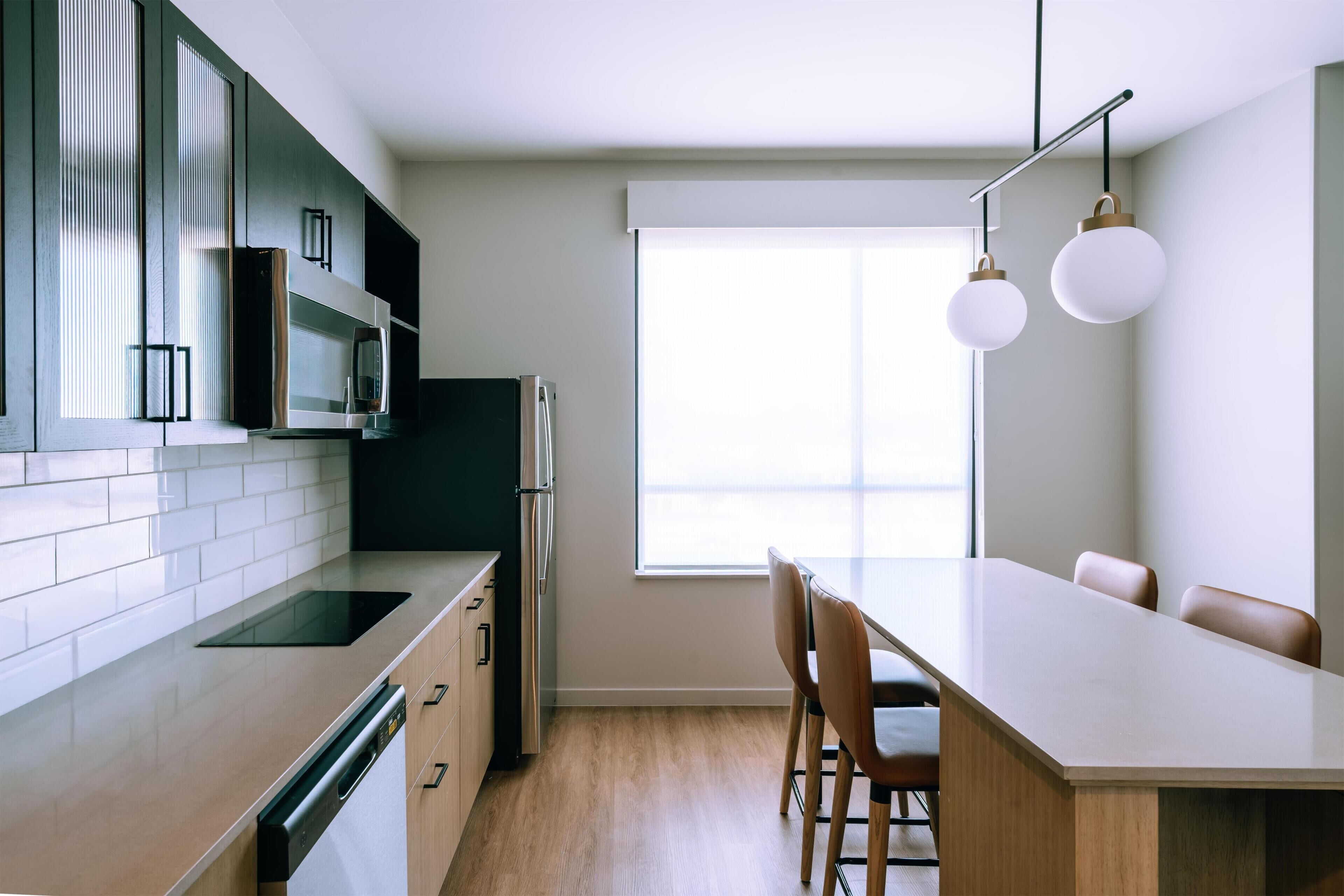 In-room safe, desk, laptop workspace, blackout curtains
