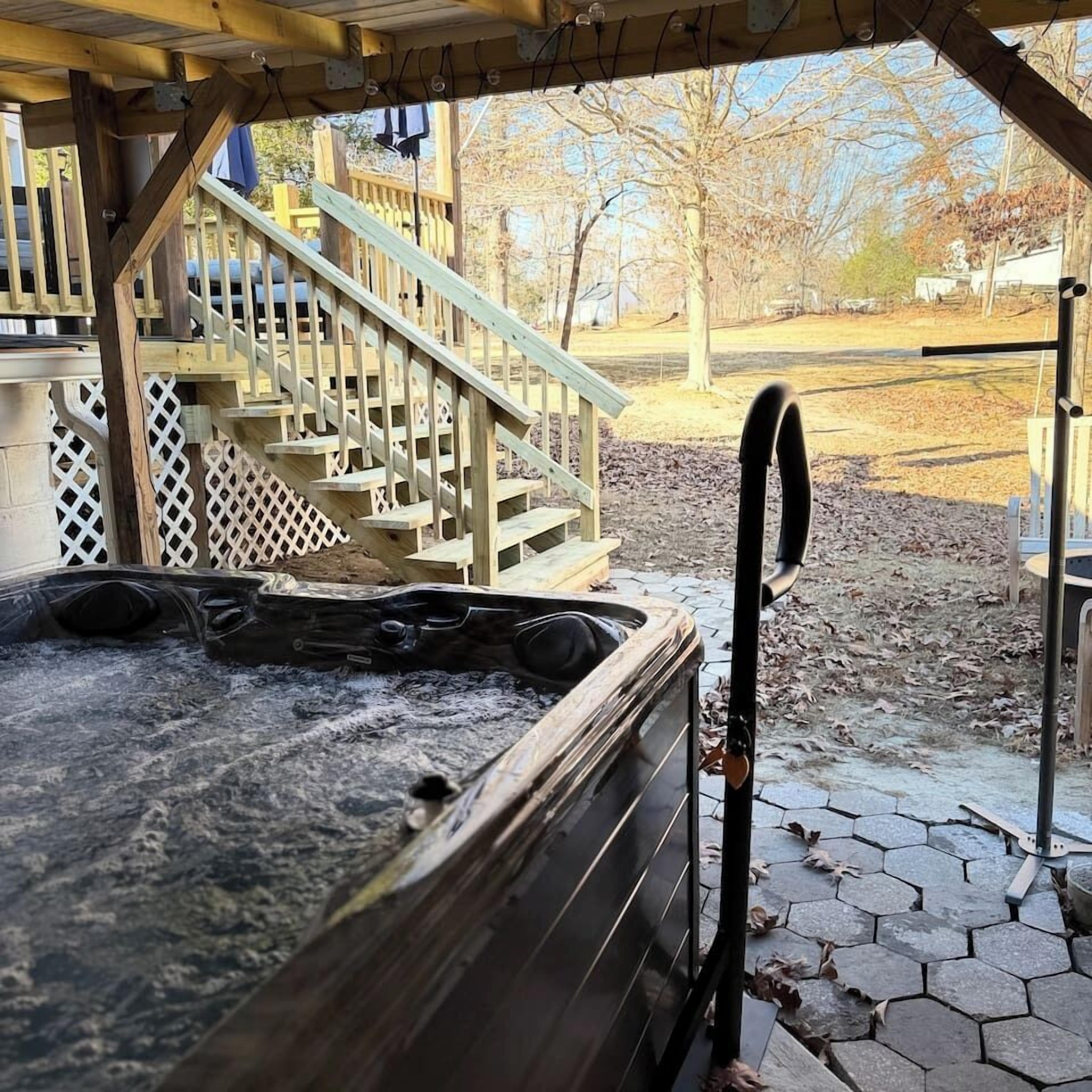 Bain à remous extérieur