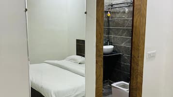 Desk, laptop workspace, free WiFi