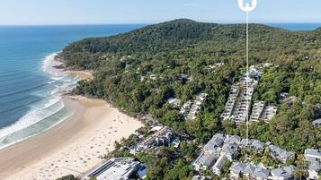 Plage à proximité, serviettes de plage